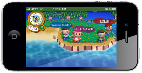 IGN Mockup - Animal Crossing on the App Store